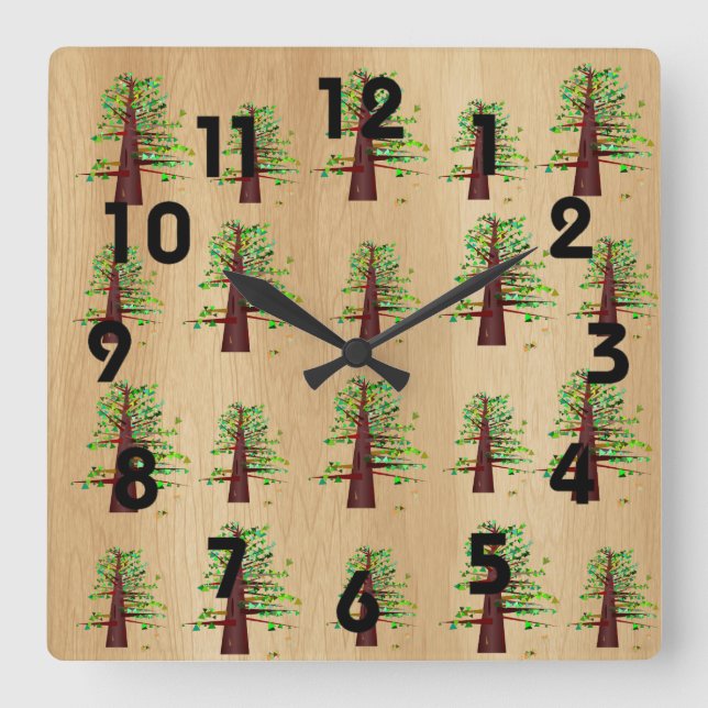 Tall Trees Clock (Front)