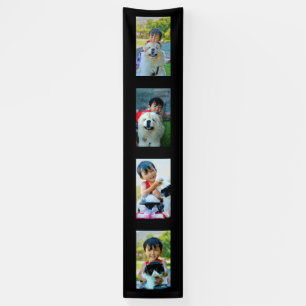 Tall Vertical Photo Collage Mosaic Wall Art Banner