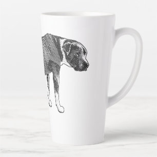 Tall Vest, Quiet Morning Latte Mug
