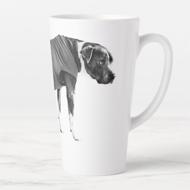 Tall Vest, Warm Start Latte Mug (Right)