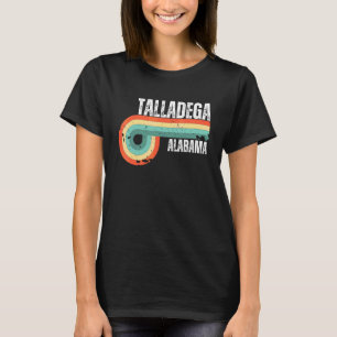 Talladega City Alabama State Vintage Retro Souveni T-Shirt