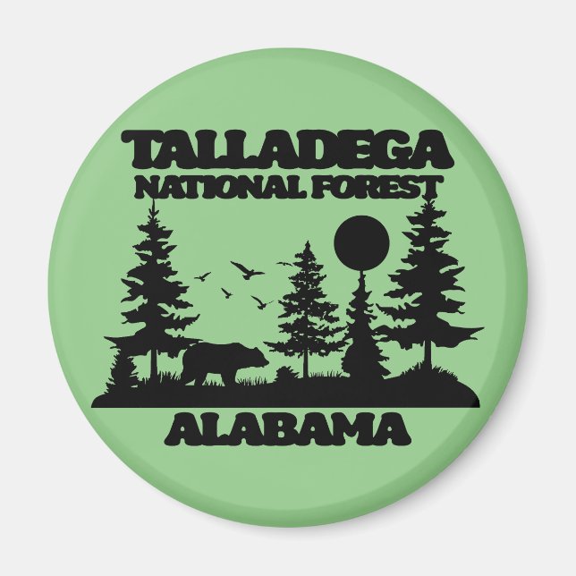 Talladega National Forest Magnet (Front)