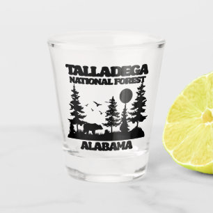 Talladega National Forest Shot Glass