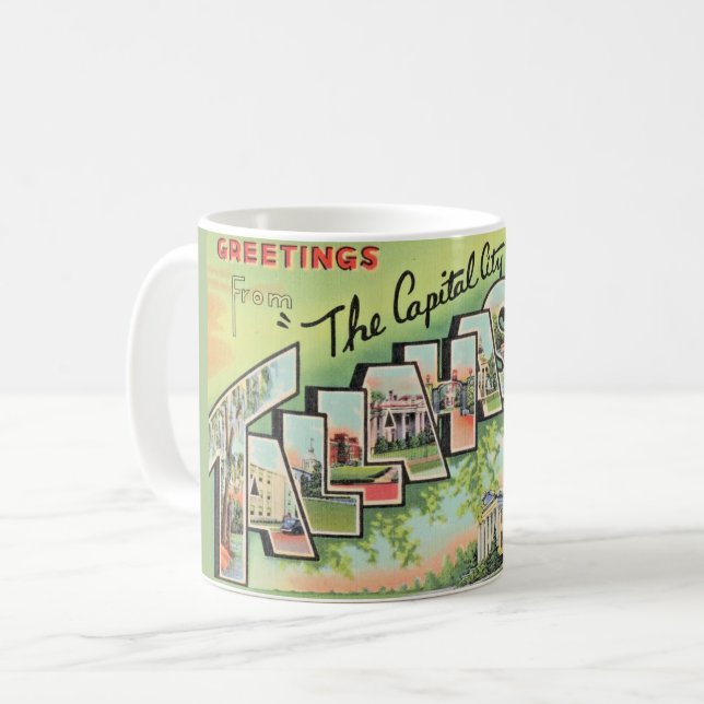 Tallahassee Florida Greeting Mug (Front Left)