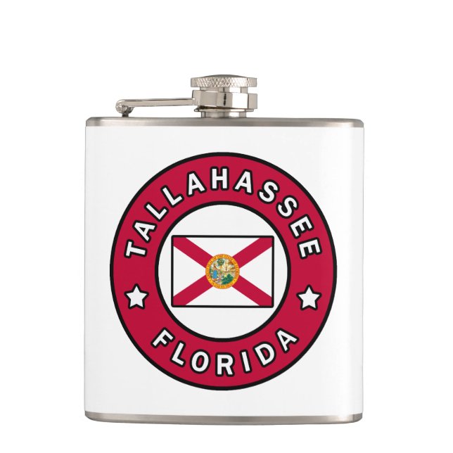 Tallahassee Florida Hip Flask (Front)