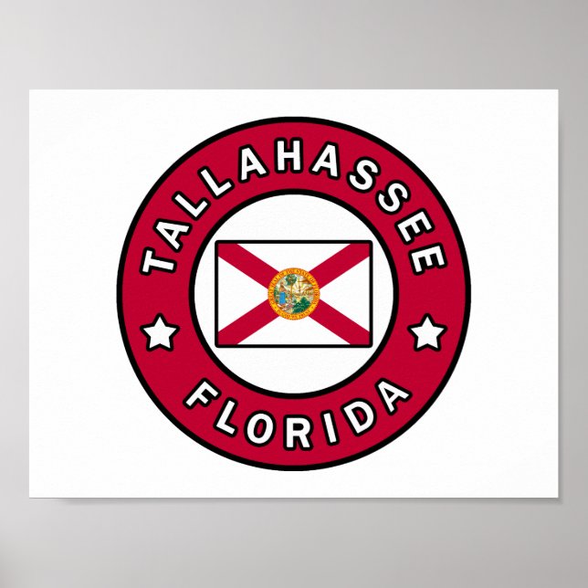 Tallahassee Florida Poster (Front)
