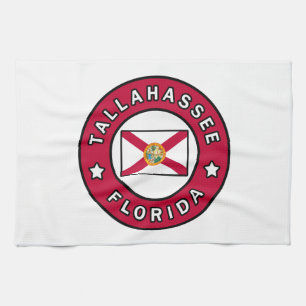 Tallahassee Florida Tea Towel