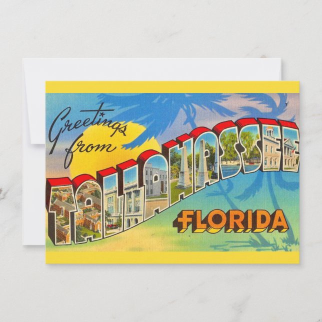 Tallahassee Greeting Moving Announcement (Front)