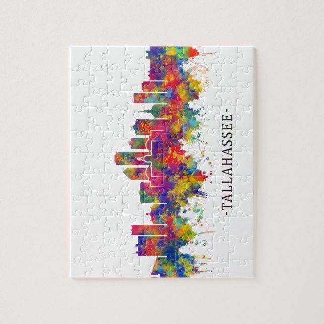 Tallahassee USA Skyline Jigsaw Puzzle (Vertical)
