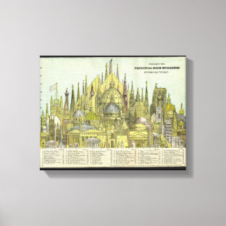 Tallest Buildings of Old World Canvas Print