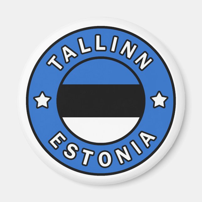 Tallinn Estonia Magnet (Front)