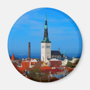 Tallinn, Estonia Magnet