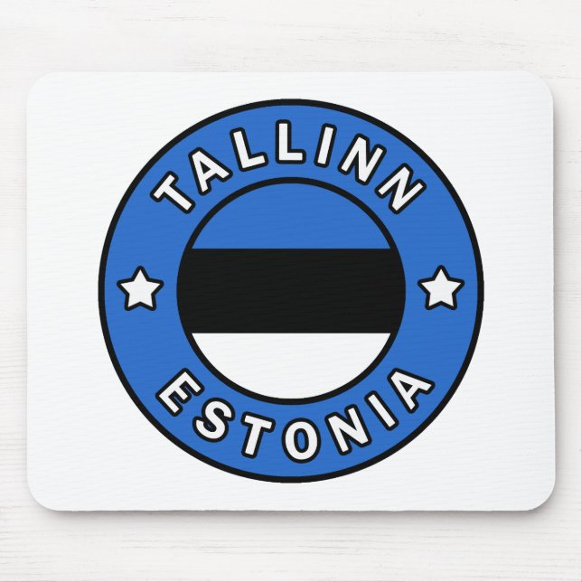 Tallinn Estonia Mouse Pad (Front)