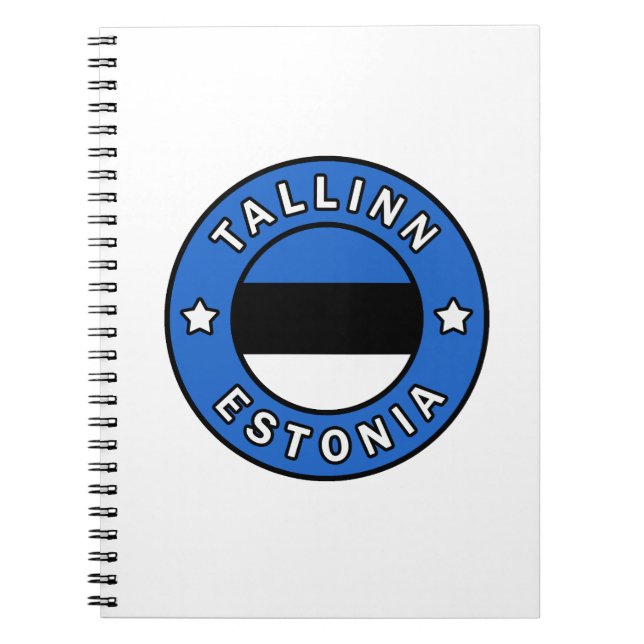 Tallinn Estonia Notebook (Front)