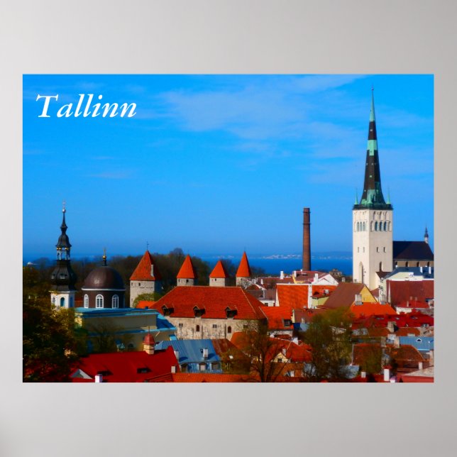 Tallinn, Estonia Poster (Front)