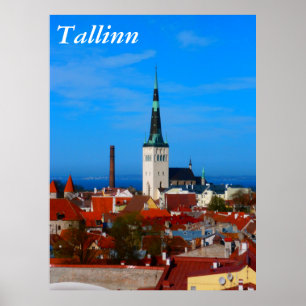 Tallinn, Estonia Poster