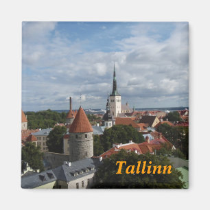 Tallinn fridge magnet