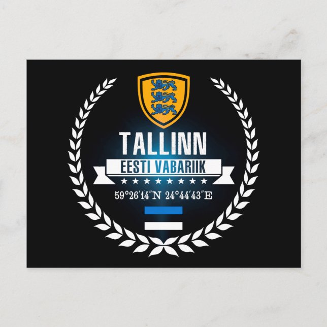 Tallinn Postcard (Front)