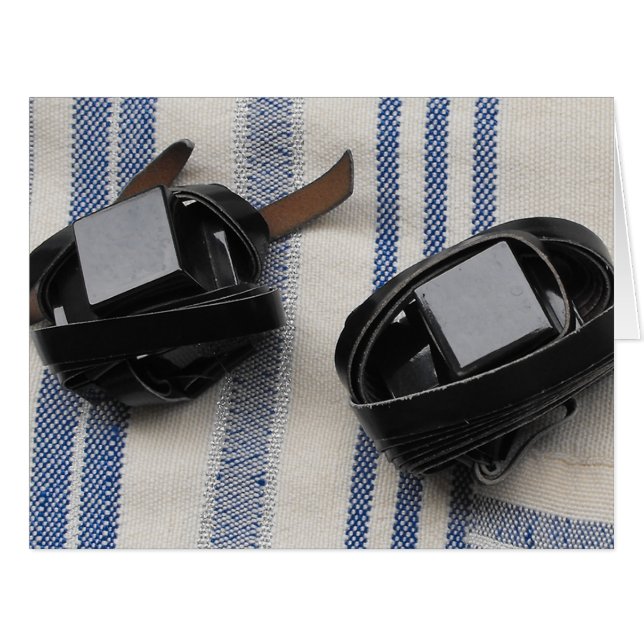 Tallis and Tefillin (Front Horizontal)