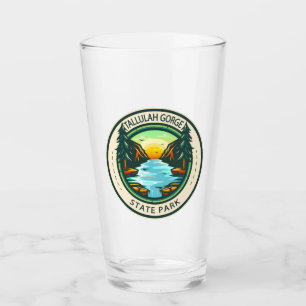Tallulah Gorge State Park Georgia Badge Glass