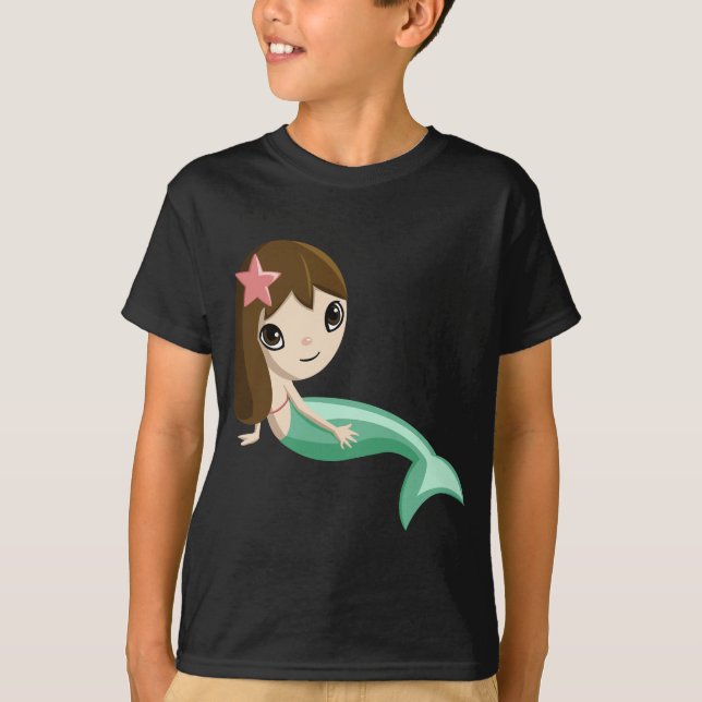 Tallulah the Mermaid T-Shirt (Front)