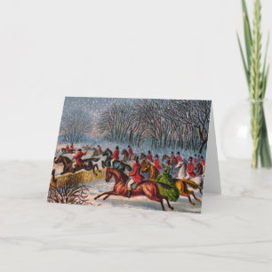 Tally-Ho Greeting Card