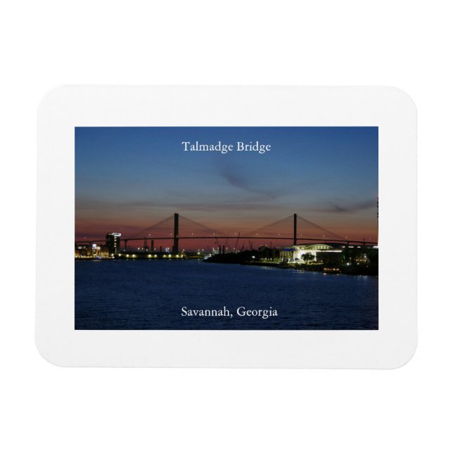 Talmadge Bridge magnet (Horizontal)