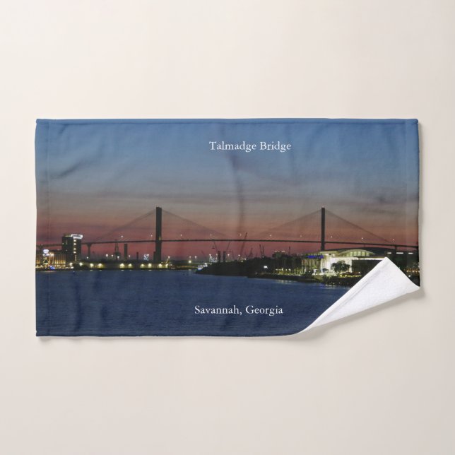 Talmadge Bridge towel set (Hand Towel)