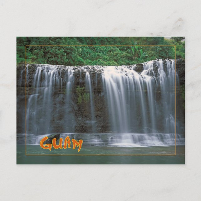 Talofofo Falls Guam Postcard (Front)