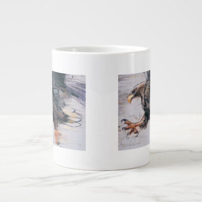 Talons - White tailed Sea Eagle 2001 Large Coffee Mug (Front)
