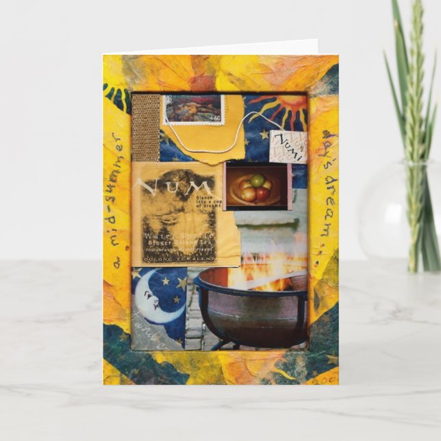 Tam Kozman's "A Mid-Summer Day's Dream" Card (Front)