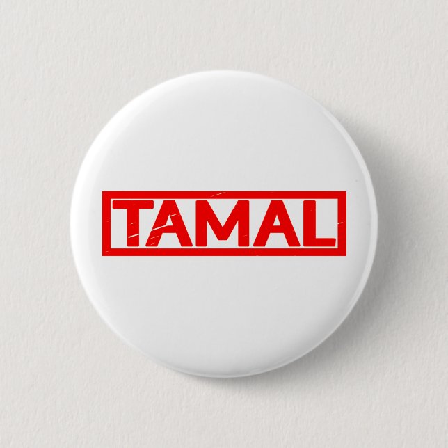 Tamal Stamp 6 Cm Round Badge (Front)