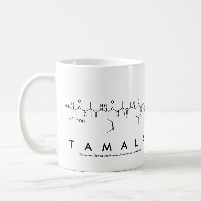 Tamala peptide name mug (Left)