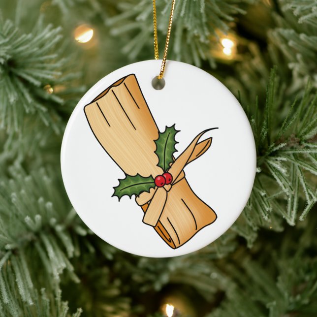 Tamale Ceramic Ornament (Tree)
