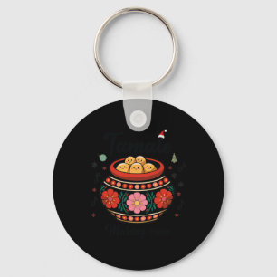 Tamale Making Crew Christmas Family Matching Tamal Key Ring