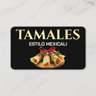 Tamales Estilo Mexicali Business Card