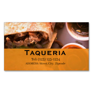 Tamales  services editable   business card