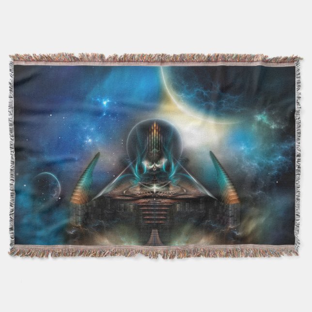 Tamalin 5 Science Throw Blanket (Front)