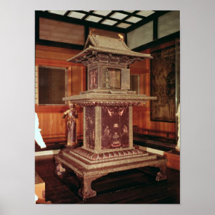 Tamamushi shrine from the Horyu Ji Temple Poster