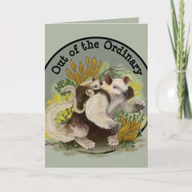 Tamandua Anteater Card (Front)