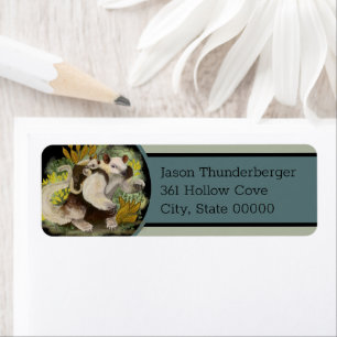 Tamandua Anteater  Return Address Label