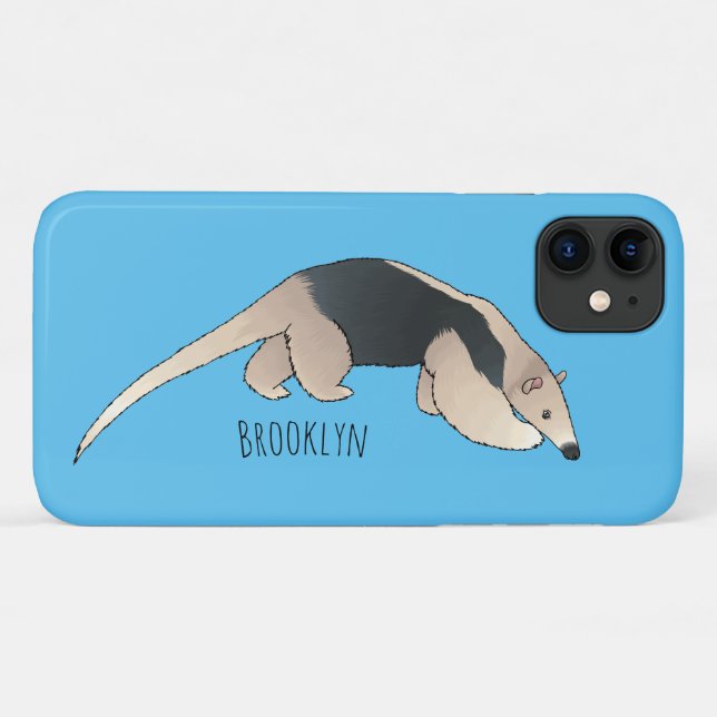 Tamandua cartoon illustration Case-Mate iPhone case (Back (Horizontal))