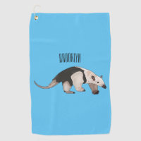 Tamandua cartoon illustration