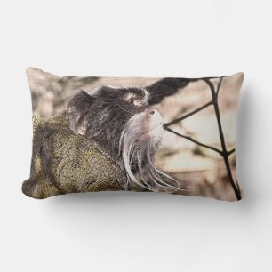 TAMARIN MONKEY THROW PILLOW