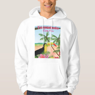Tamarindo Costa Rica beach holiday poster Hoodie