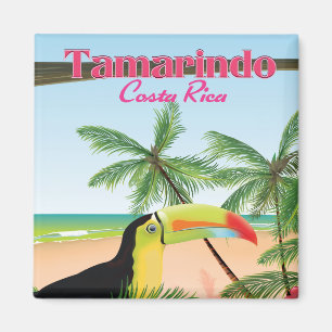 Tamarindo Costa Rica beach holiday poster Magnet
