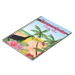 Tamarindo Costa Rica beach holiday poster Notebook
