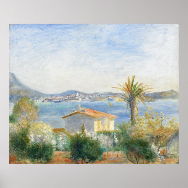 Tamaris, France Auguste  Renoir   Poster (Front)