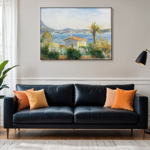 Tamaris, France by Auguste Renoir Poster