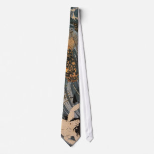 Tamatori Being Pursued by a Dragon Tie